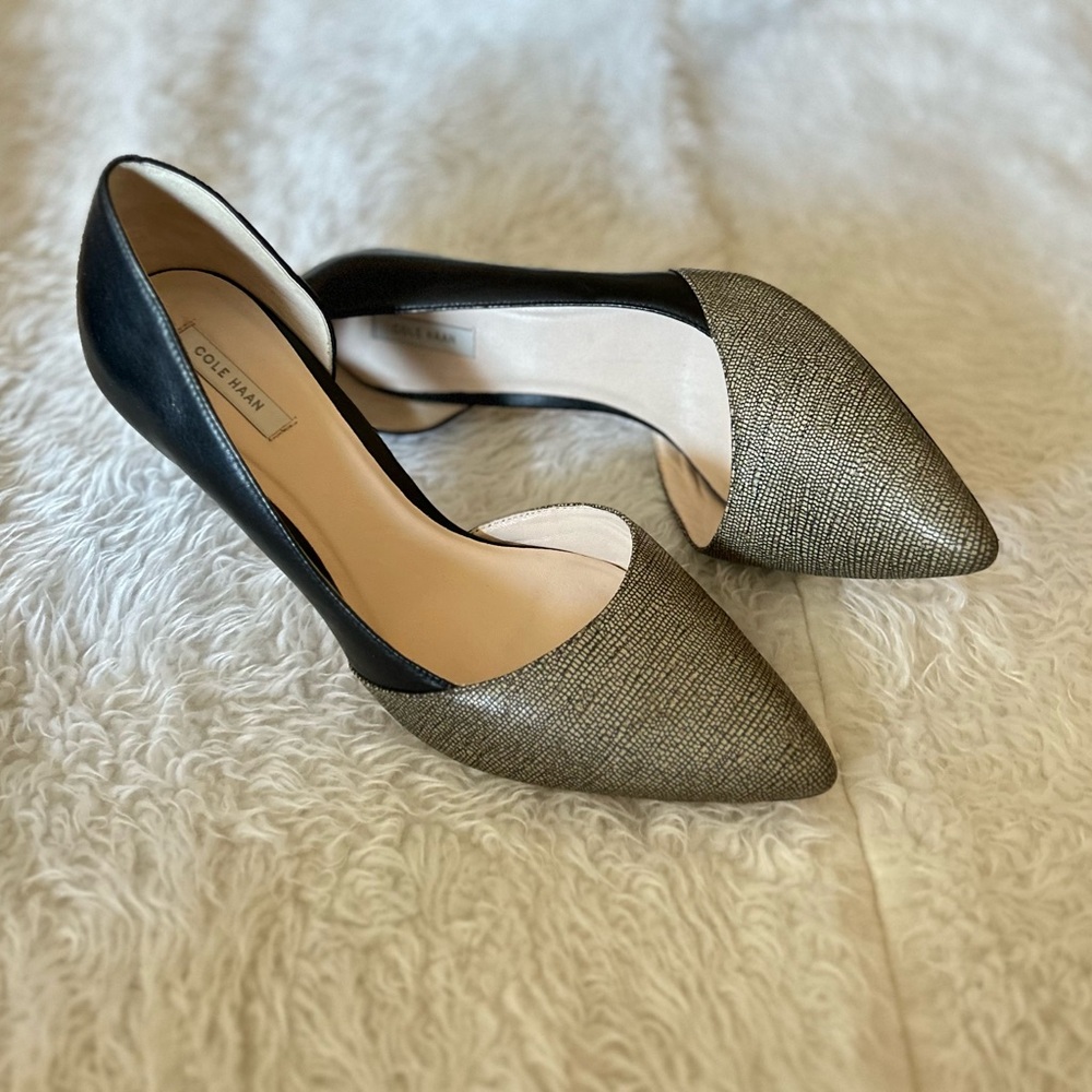 Cole Haan leather heels